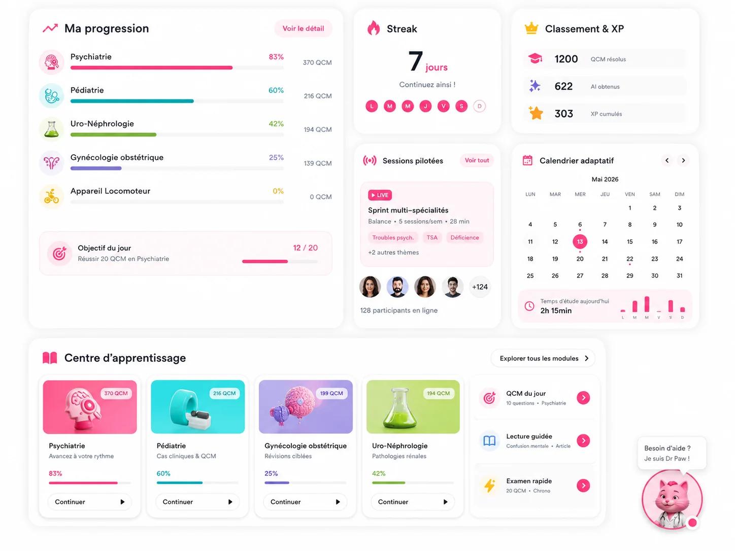 Ton hub d'apprentissage